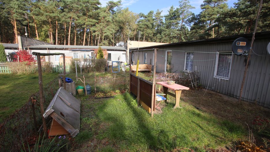 Dom socjalny w Załomiu w listopadzie 2013 roku