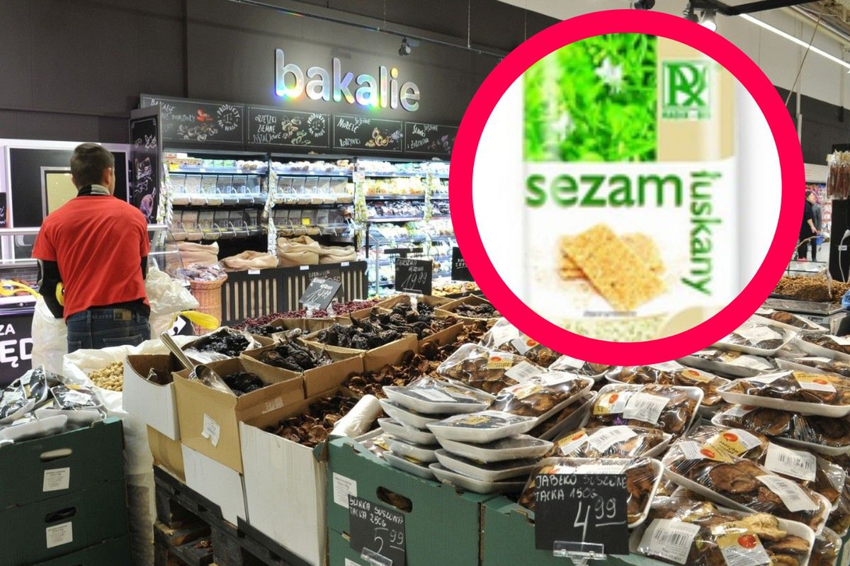 Salmonella w sezamie. Główny Inspektorat Sanitarny ostrzega przed produktem