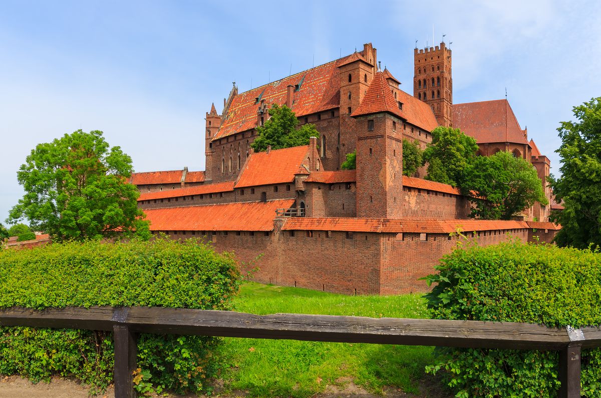 Pożar w kaplicy na zamku w Malborku