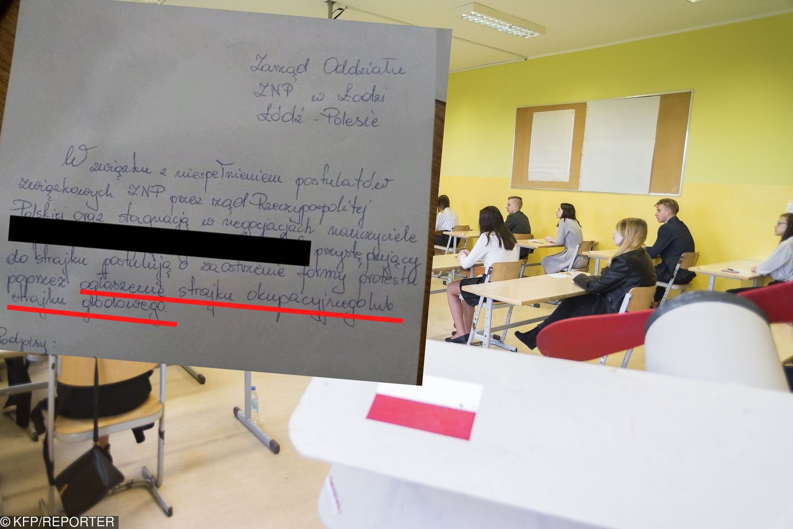 Strajk okupacyjny wiązałby się z całkowitą blokadą szkoły. Na teren placówki nie mają wtedy wstępu ani dyrektor, ani pracownicy administracji, ani niestrajkujący nauczyciele.