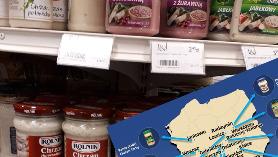 Północna część Polski to biała plama, jeśli chodzi o produkcję najpopularniejszych chrzanów