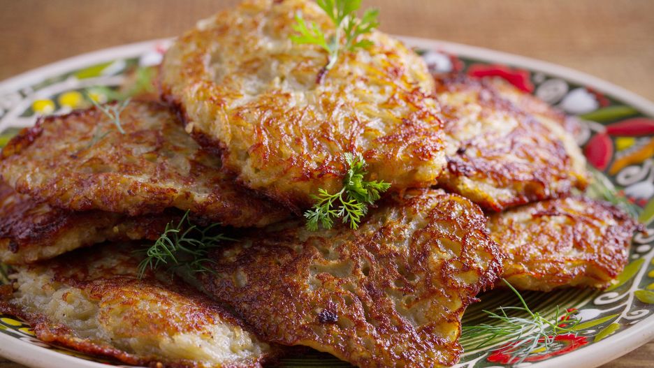 Placki ziemniaczano-pieczarkowe. Rumiane i chrupiące