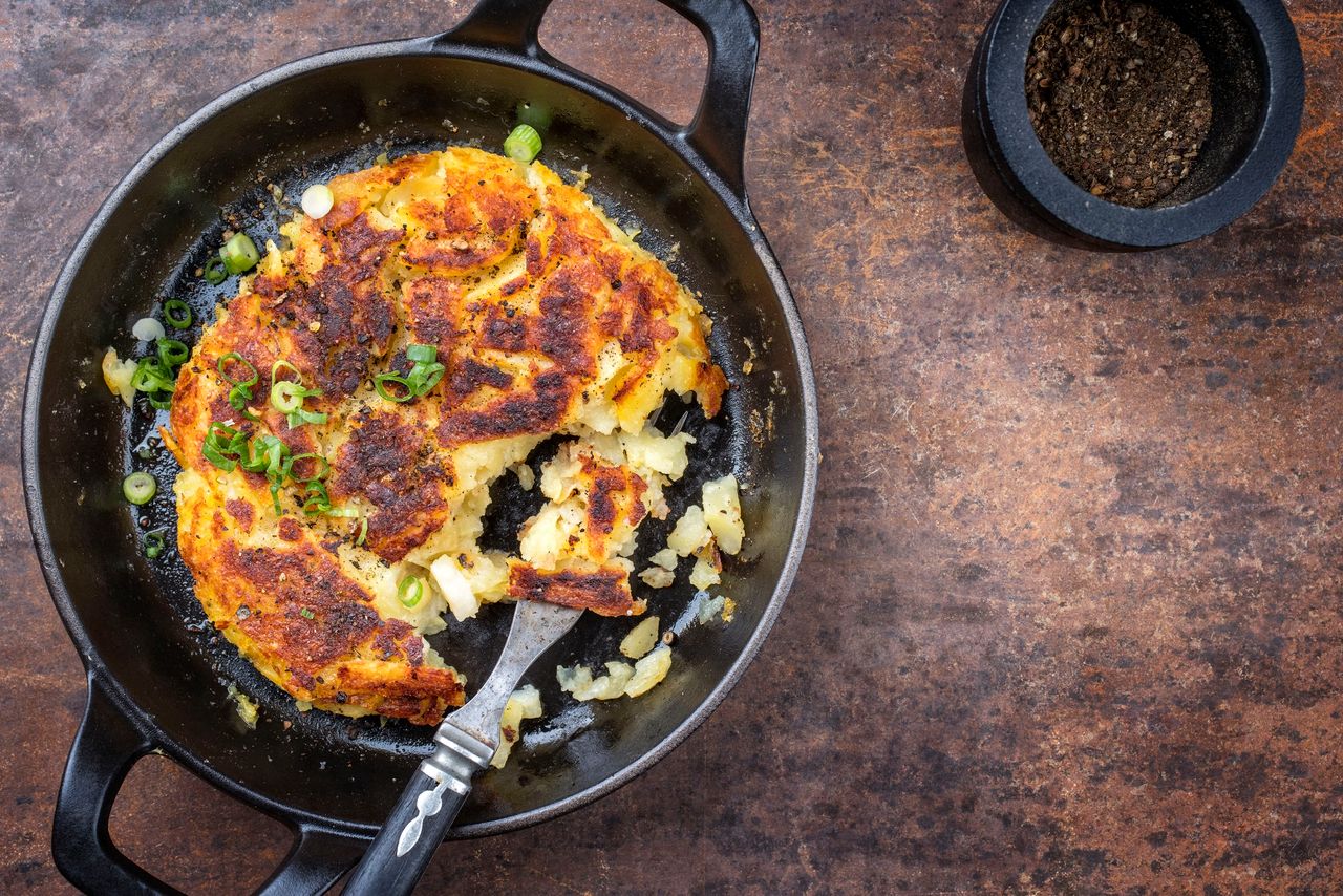 Berner Roesti - placek ziemniaczany