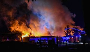 Wielki pożar w Zielonej Górze. 20 jednostek straży w akcji