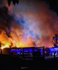 Wielki pożar w Zielonej Górze. 20 jednostek straży w akcji