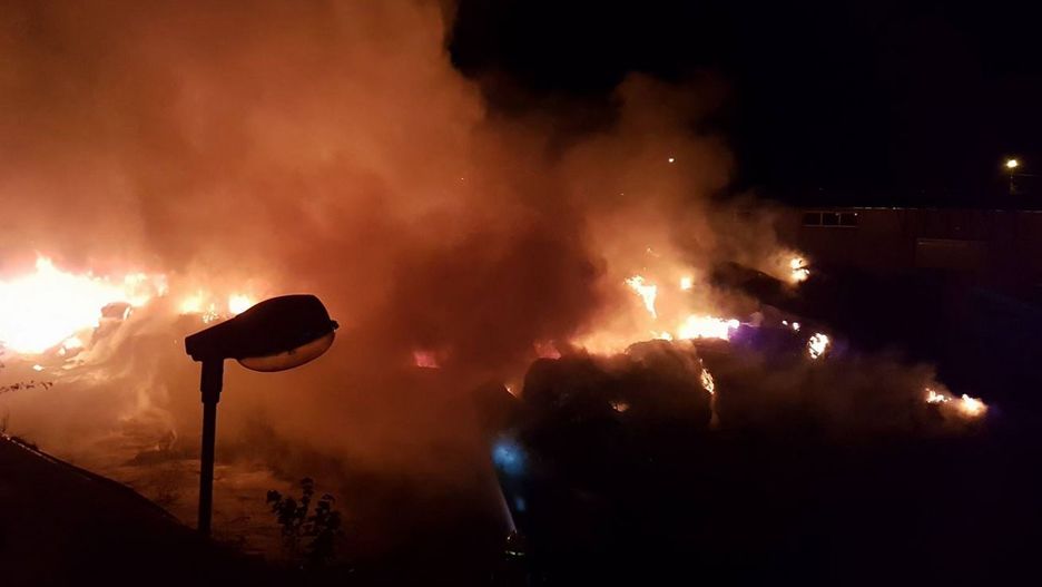 Ogień opanowano już około 2 w nocy
