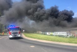 Jelenia Góra. Pożar na terenie firmy recyklingowej