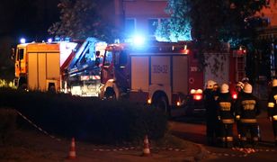 Ewakuacja kamienicy w Pruszkowie. Akcja służb