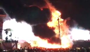 Pożar na koncercie w Barcelonie; ewakuowano 22 tys. ludzi