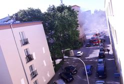 Pożar na Woli. Nie żyje jedna osoba