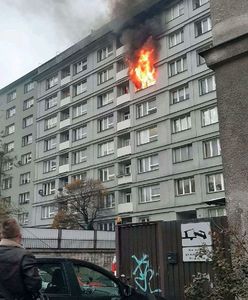 Warszawa. Pożar mieszkania na Woli. Nie żyje mężczyzna