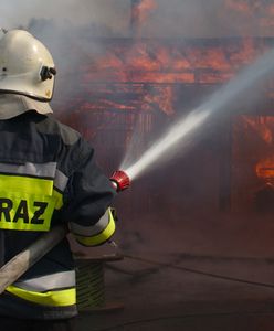 Pożar stanicy WOPR w Międzybrodziu. Spłonął sprzęt