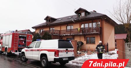 Groźny pożar w Osieku nad Notecią
