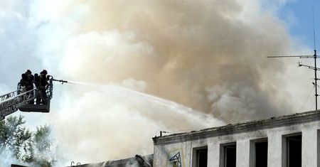 14 osób zginęło w pożarze w zakładzie krawieckim