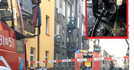 Warszawa. Policjanci uratowali 81-letnią kobietę z pożaru
