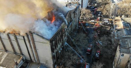 Ukraina. Rośnie liczba ofiar pożaru w Odessie