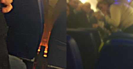 W samolocie wybuchł power bank. Płomienie i dym na pokładzie