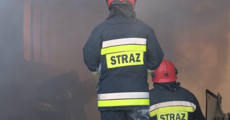 Pożar w Rumi. Siedem osób straciło dach nad głową