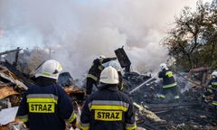 Pożar w Pionkach. Zatrzymano podejrzanego