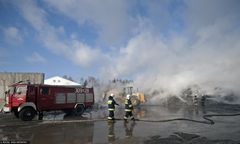 Podlasie. Kolejny pożar sortowni odpadów w Studziankach koło Białegostoku