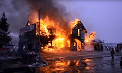 Tragiczny pożar w wigilię. W zgliszczach znalezione ludzkie szczątki