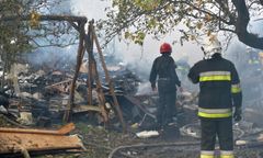 Wybuch gazu w Janówce pod Łodzią. Strażacy odnaleźli dwa ciała