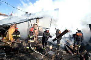 Pożar w Kielcach - obyło się bez ofiar