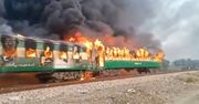 Pociąg w ogniu. Pożar zabił ponad 60 osób