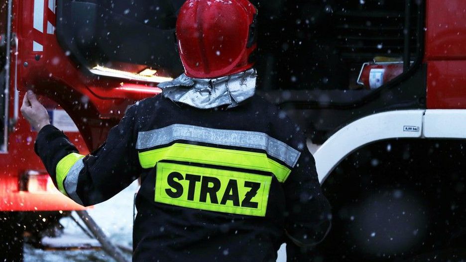 Na miejscu była straż pożarna