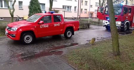 Pożar w Lesznie. Strażacy interweniowali przy ul. Czechosłowackiej