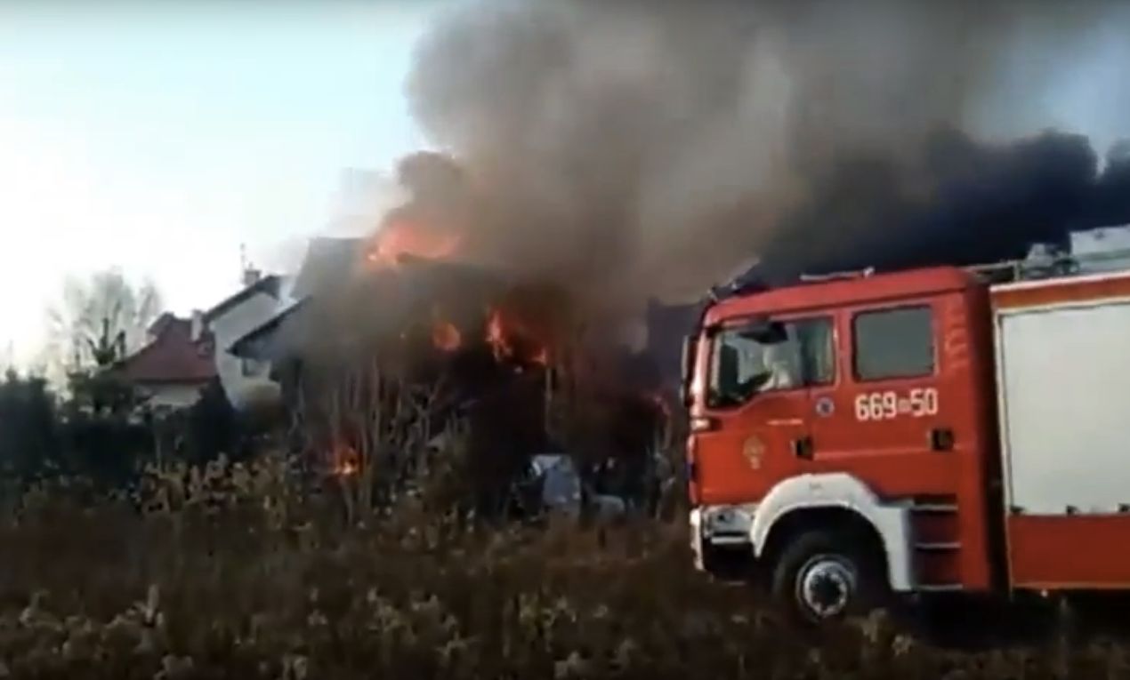 Tragiczny pożar. Ewakuowano kilkanaście osób, jedna nie przeżyła