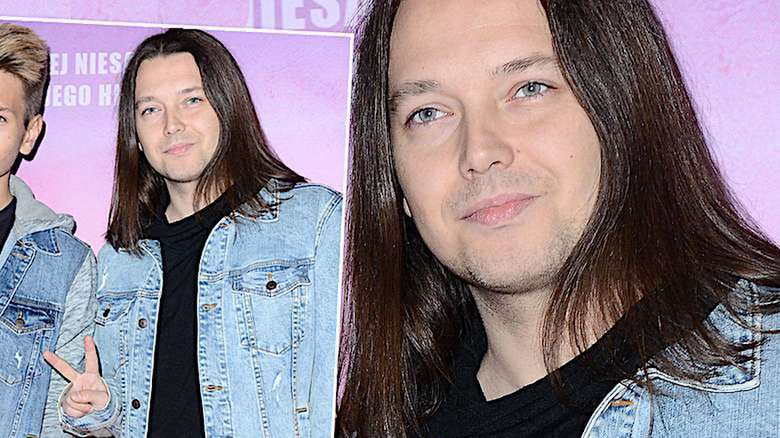 Gabriel Fleszar z synem Miłoszem