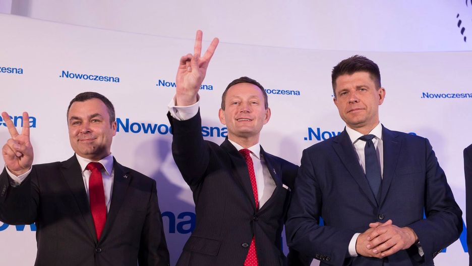 Paweł Rabiej po głosowaniu na kandydata w wyborach samorządowych w Warszawie.