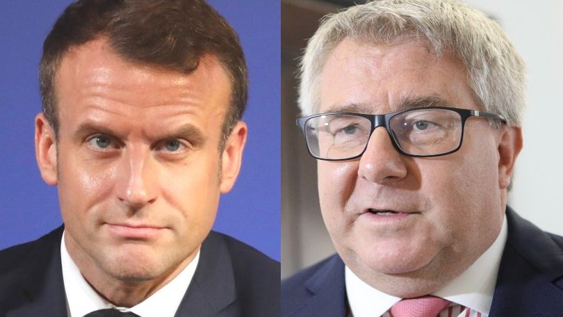 Ryszard Czarnecki skrytykował Emmanuela Macrona za chęć zbliżenia z Rosją