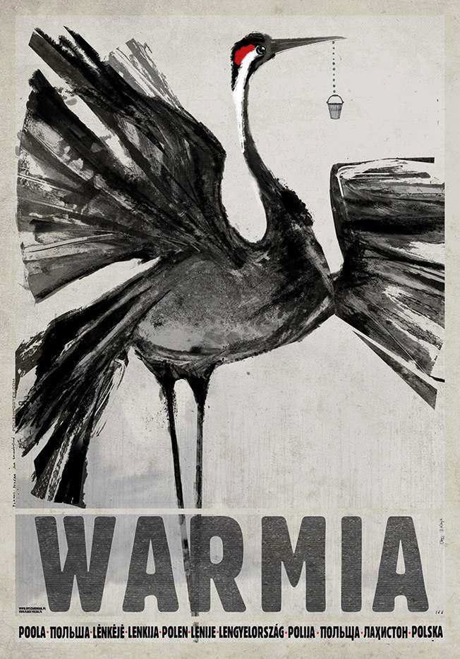 Ryszard Kaja - plakaty o Warmii