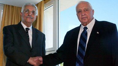 Szaron i Abbas w Szarm el-Szejk