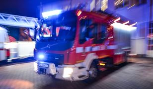 Kolejny pożar w Warszawie. Dwie osoby ranne