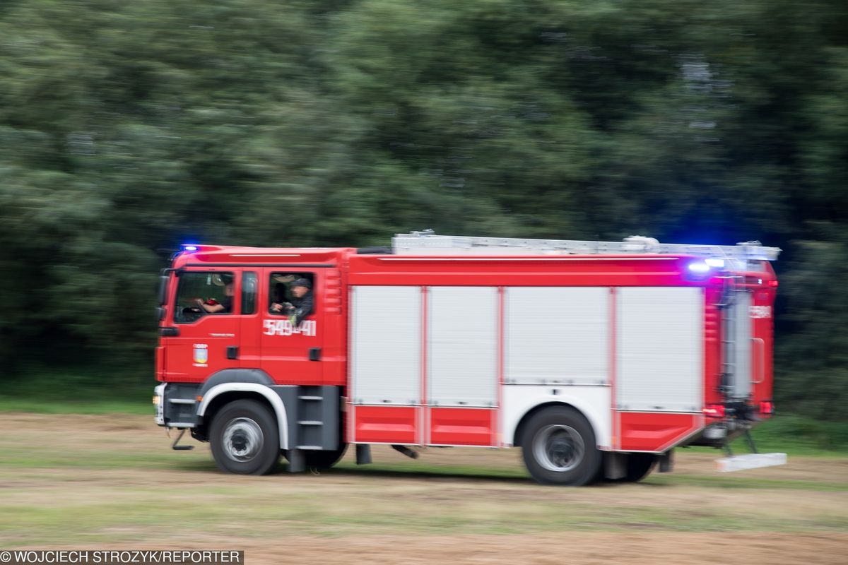 Dąbrowa Zielona. Wybuch gazu w domu jednorodzinnym. 3 osoby zostały ranne