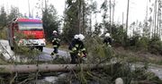 Silny wiatr na południu Polski. Wiele domów bez prądu
