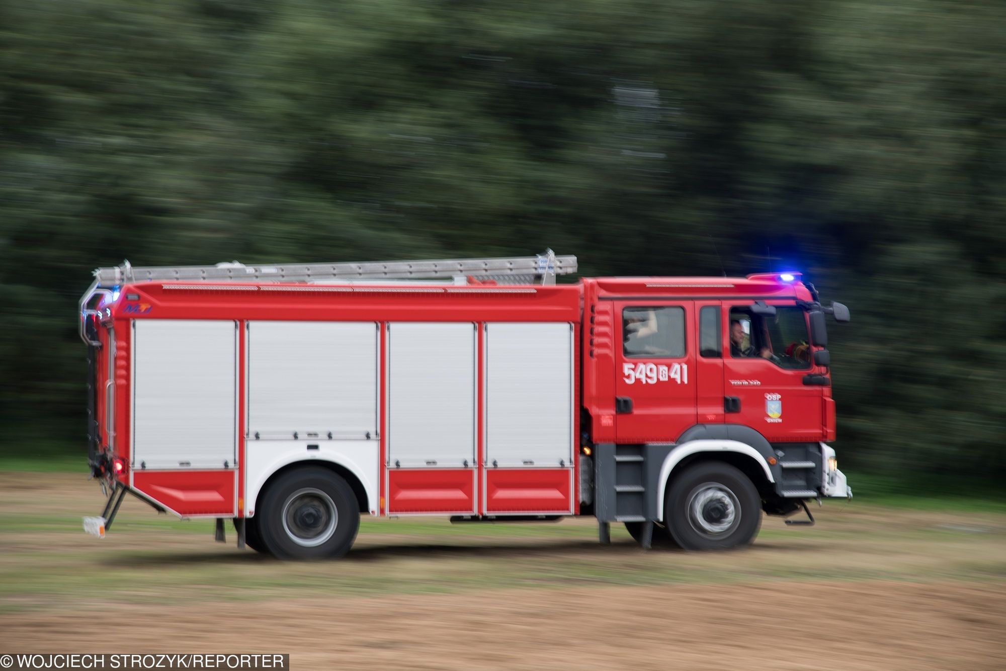 Poszkodowana została jedna osoba