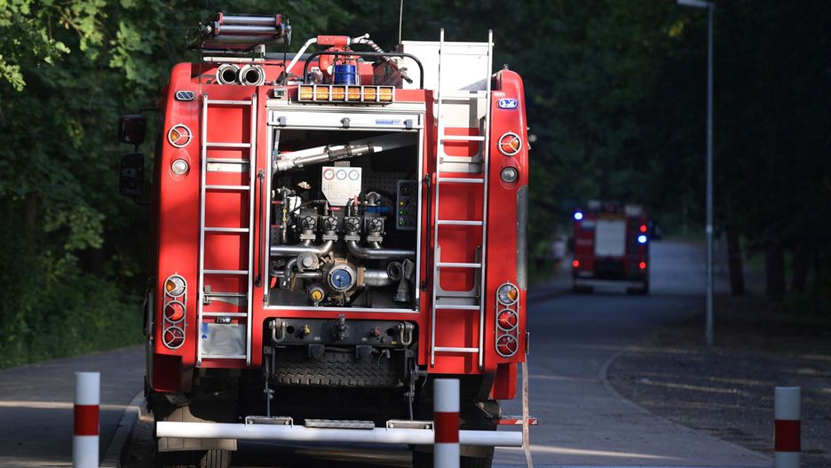 Teren zabezpieczyła straż pożarna (zdj. ilustracyjne)