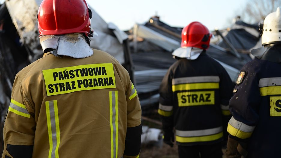 Na miejscu wypadku pracują służby