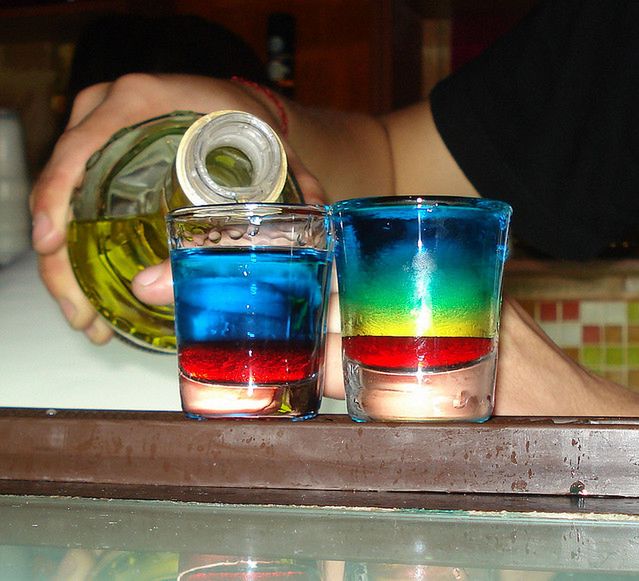 Kolorowe drinki 