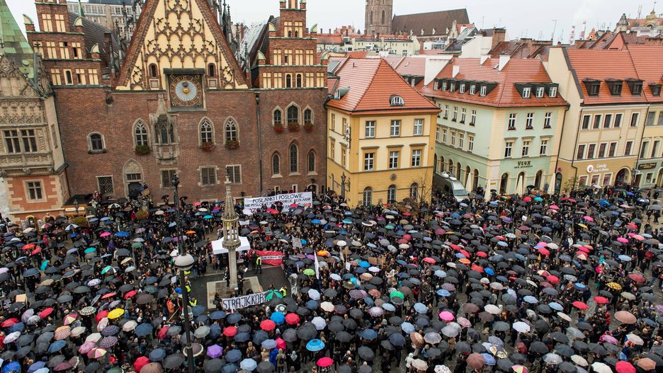 "Czarny Poniedziałek" we Wrocławiu, 3 października 2016 r.