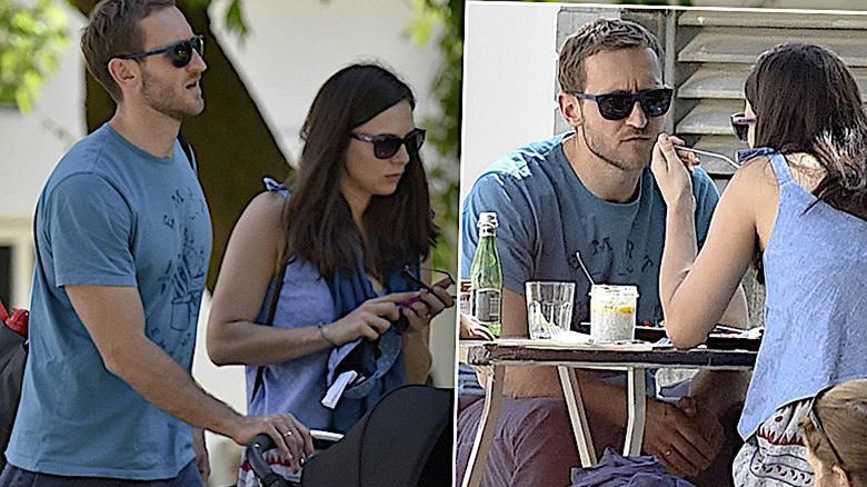 Anna Czartoryska z mężem na obiedzie