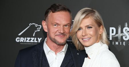 Edyta i Cezary Pazurowie na premierze filmu "Psy 3. W imię zasad". Piękna para