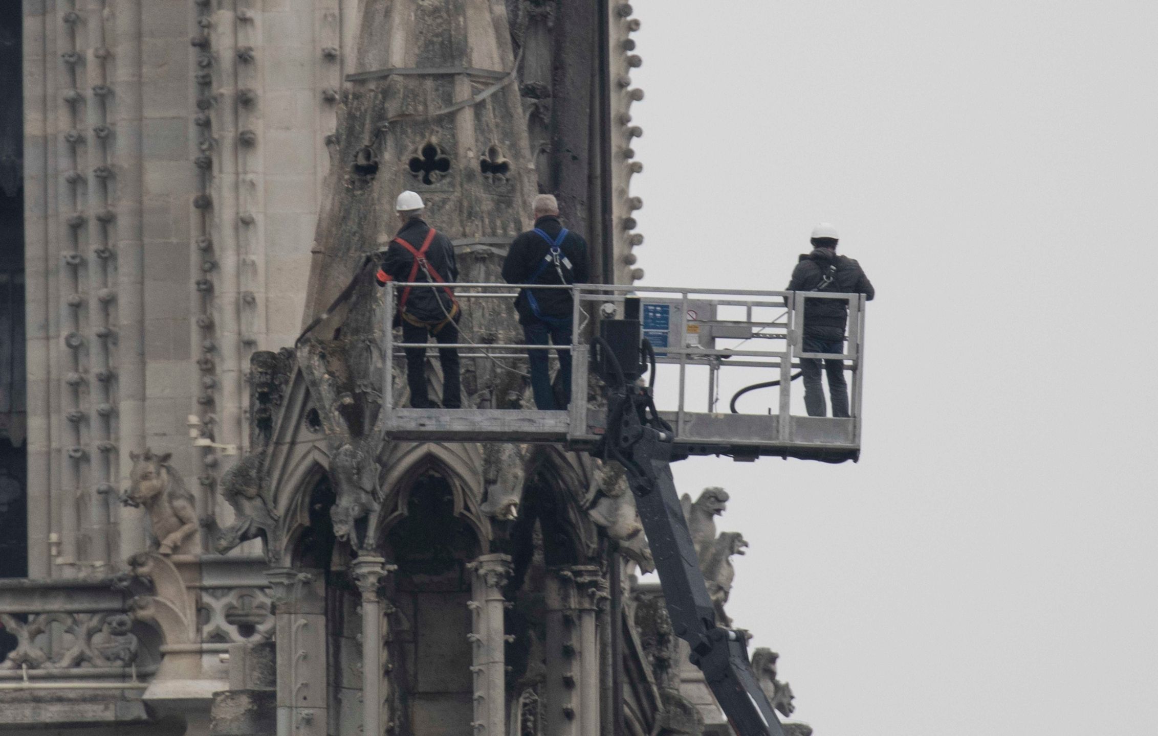 Prace remontowe w Notre-Dame po pożarze ruszyły