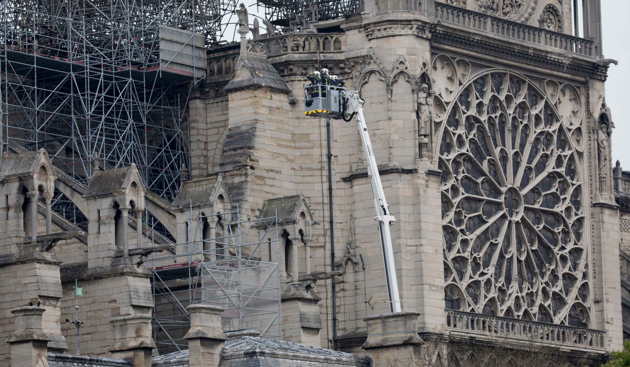 Prace remontowe w Notre-Dame po pożarze ruszyły