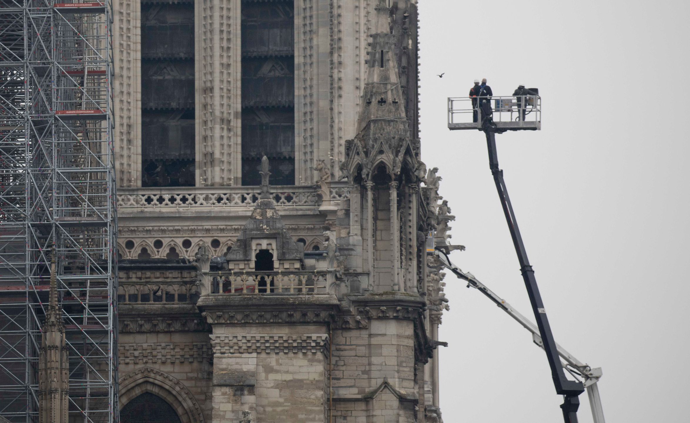 Prace remontowe w Notre-Dame po pożarze ruszyły