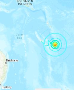 Silne trzęsienie ziemi na Pacyfiku. Jest ostrzeżenie przed tsunami